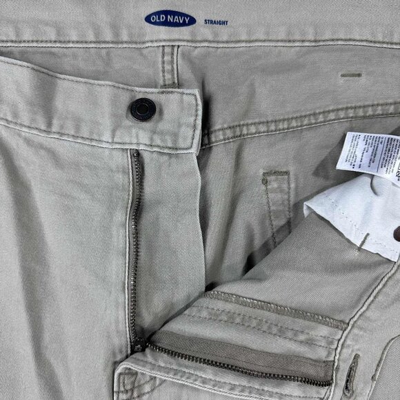 Old Navy Menβs Straight Fit Jeans 38x30 - Picture 5 of 16